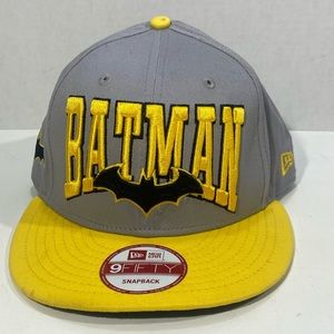 BATMAN NEW ERA 9FIFTY ADULT SIZE SNAPBACK CAP HAT